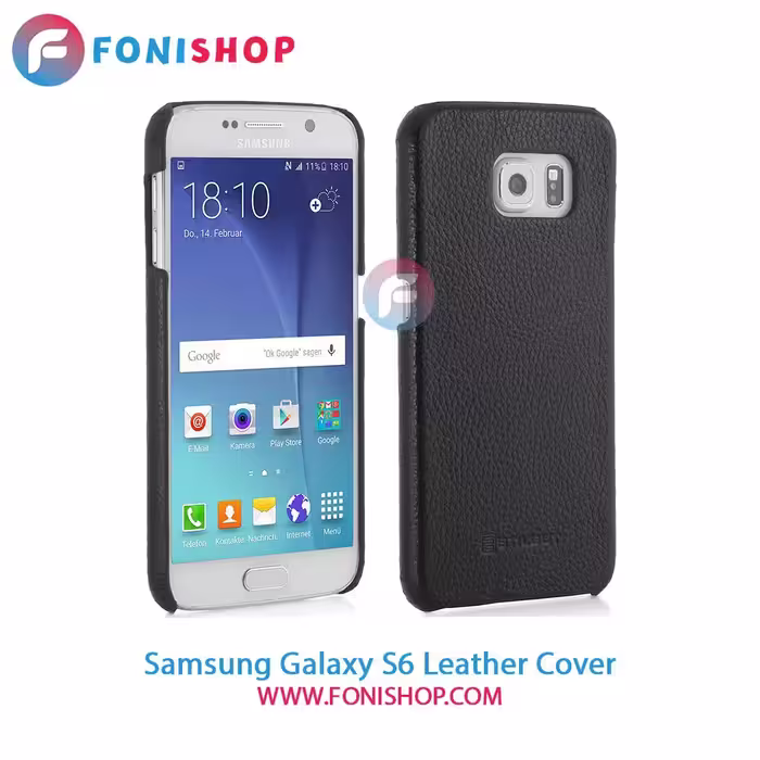 کاور چرمی سامسونگ Samsung Galaxy S6