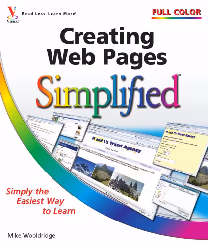 خرید و دانلود نسخه کامل کتاب Creating Web Pages Simplified