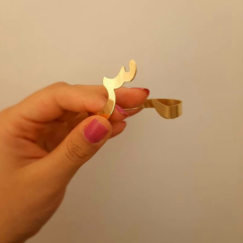 بنگل حروف،فول استیل رنگ ثابت ضدحساسیت