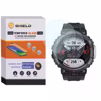 محافظ صفحه نمایش  آلتیمیت شیلد مدل SH-UL مناسب برای ساعت هوشمند آمازفیت T-Rex 2 بسته دو عددی