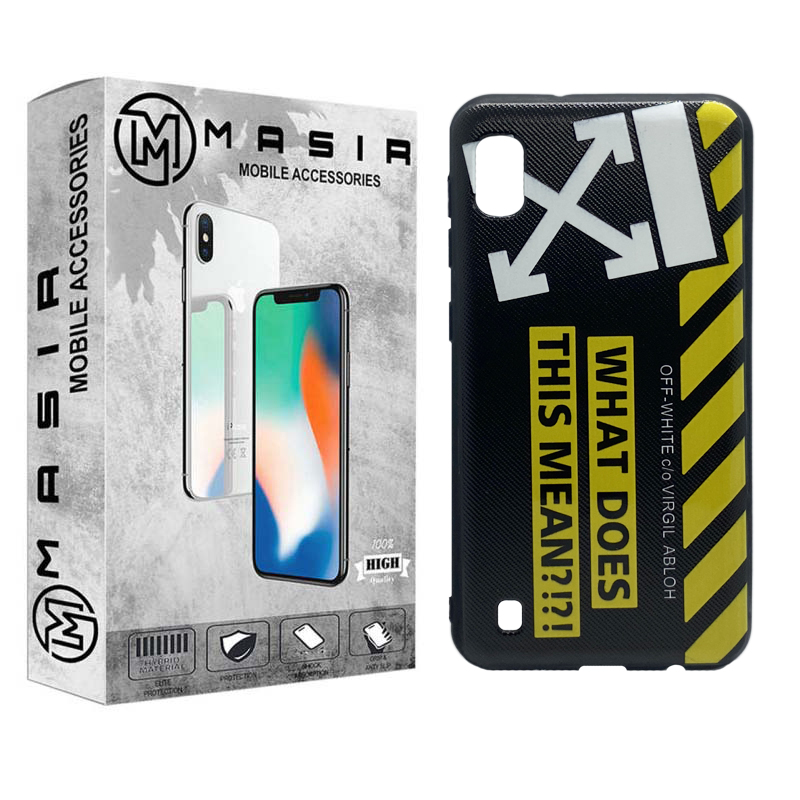 کاور مسیر طرح what does مدل nw-01 مناسب برای گوشی موبایل سامسونگ Galaxy A10 / M10