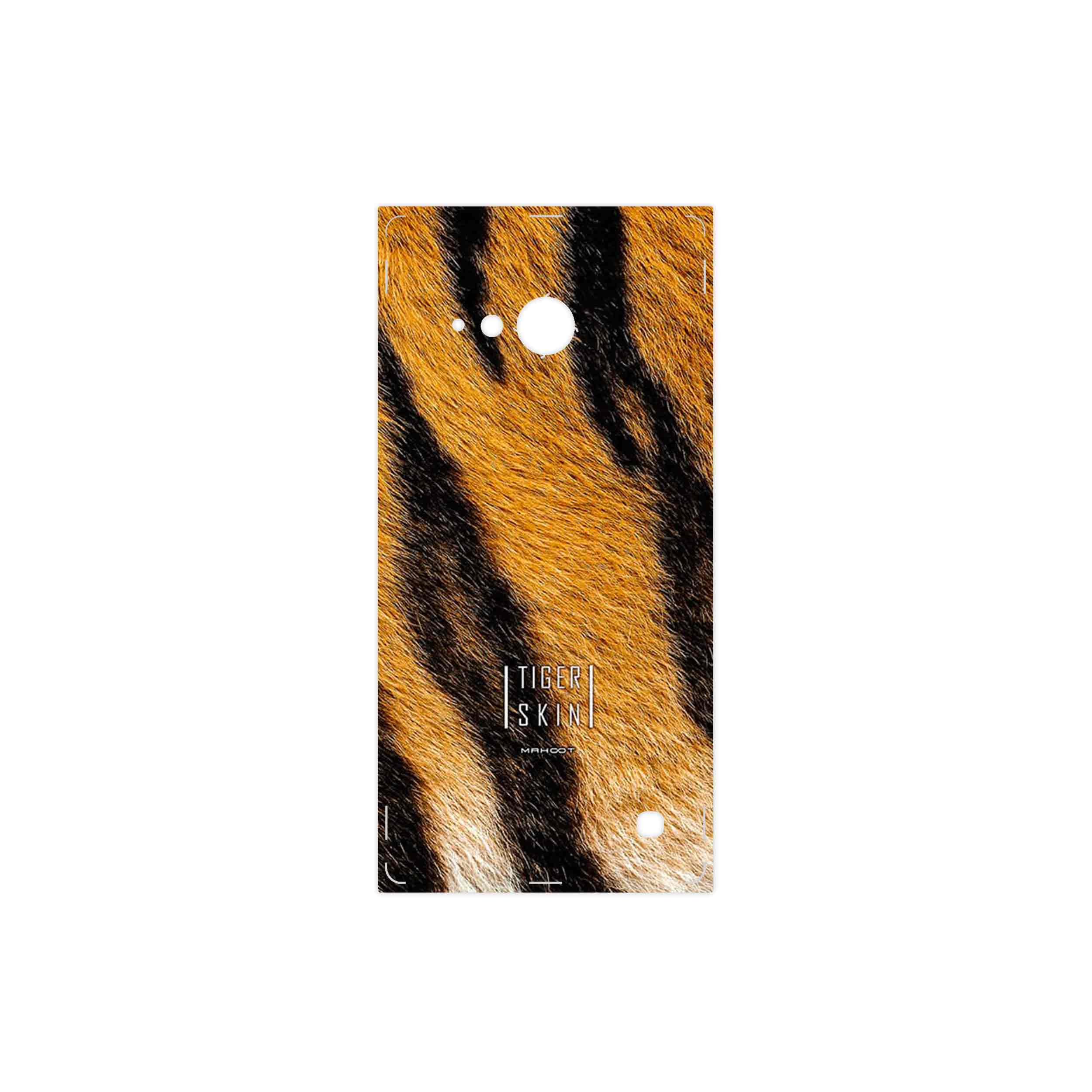 برچسب پوششی ماهوت مدل Tiger Skin مناسب برای گوشی موبایل نوکیا Lumia 730