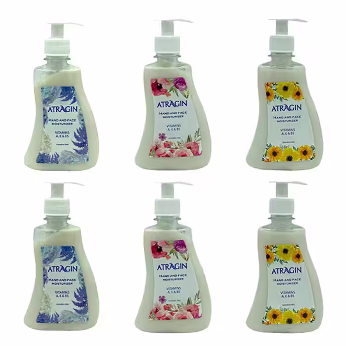 کرم آبرسان عطرآگین مدل رنگارنگ حجم 270 میلی لیتر مجموعه 6 عددی
