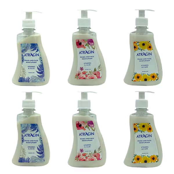 کرم آبرسان عطرآگین مدل رنگارنگ حجم 270 میلی لیتر مجموعه 6 عددی