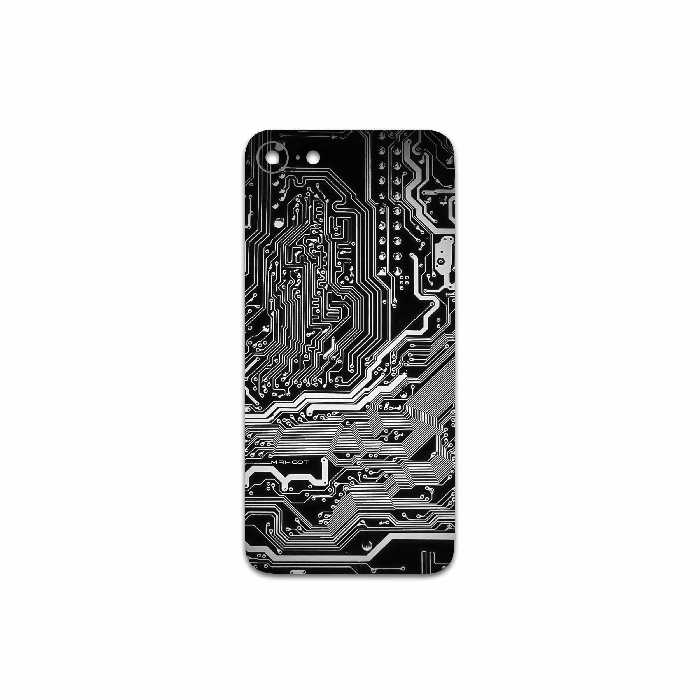 برچسب پوششی ماهوت مدل Black Printed Circuit Board مناسب برای گوشی موبایل اپل iPhone SE 2020