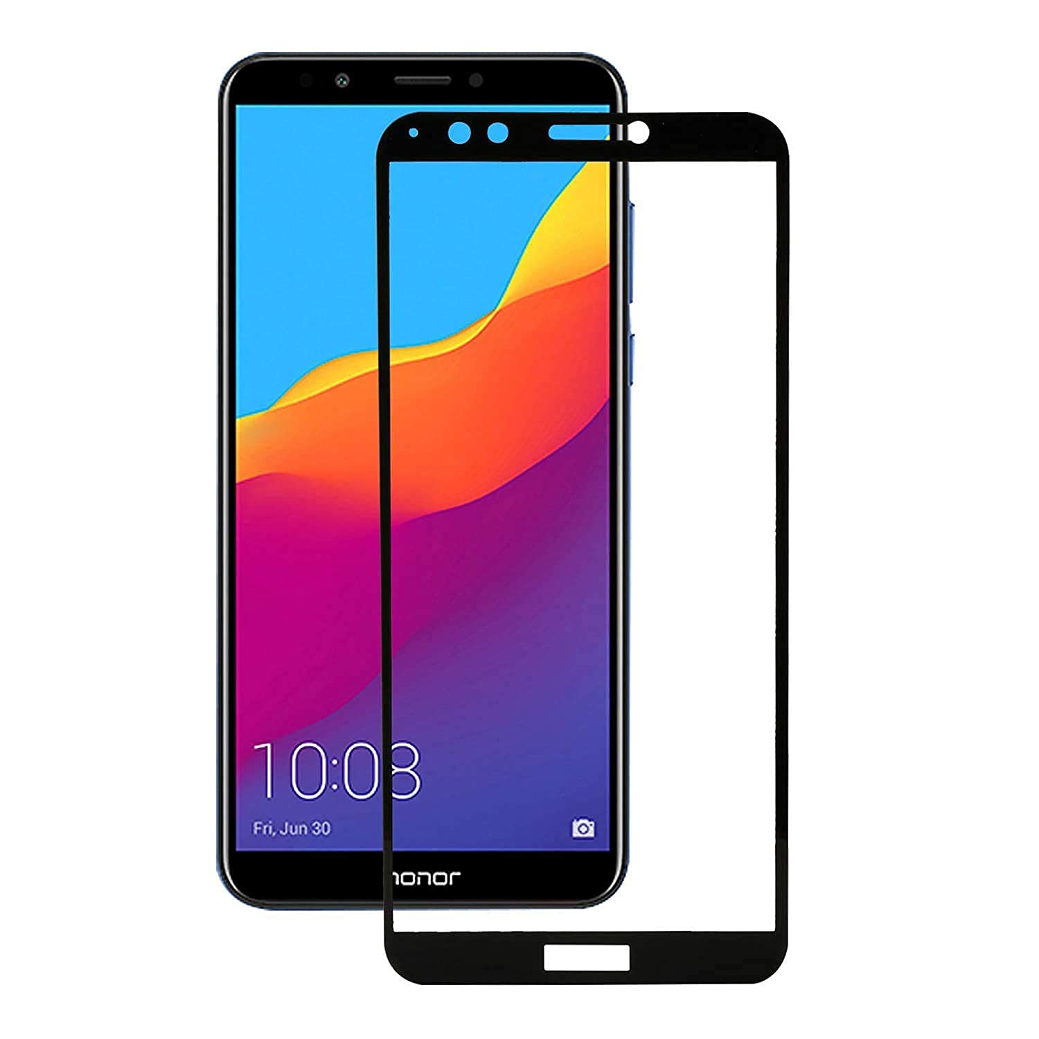 گلس نانو برای هوآوی  HUAWEI Honor 7C فول کاور و تمام چسب