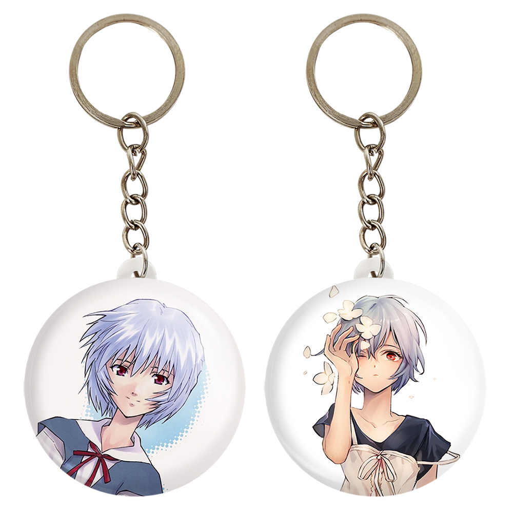 جاکلیدی خندالو مدل آسوکا و ری آیانامی انیمه اونگلیون کد 1382013828 مجموعه 2 عددی