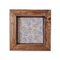 تابلو کاشی گلاک مدل سبک آرت طرح گل کد FT20