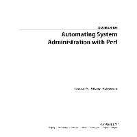 خرید و دانلود نسخه کامل کتاب Automating System Administration with Perl : Tools to Make You More Efficient
