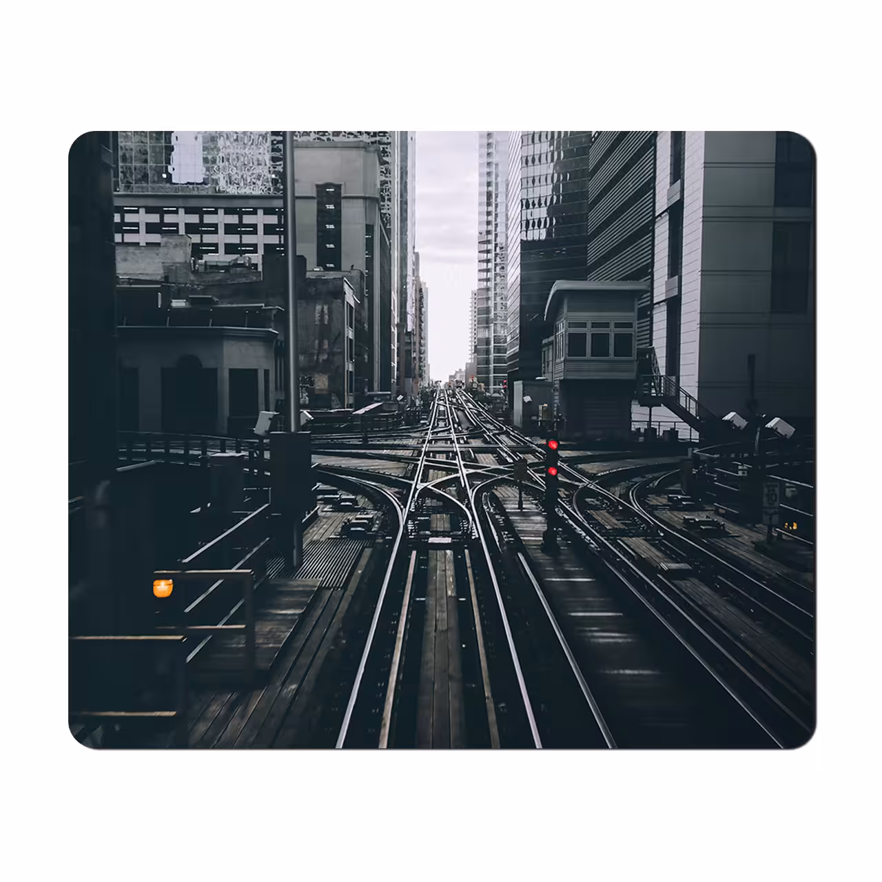 ماوس پد طرح خیابان مدل MPE369