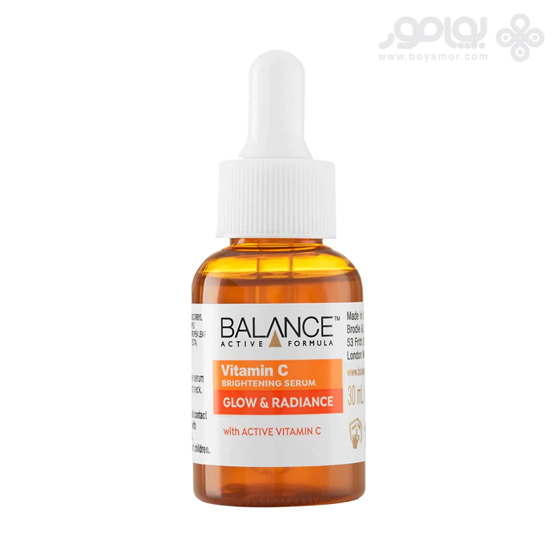 سرم ویتامین سی بالانس مدل GLOW & RADIANCE حجم 30 میل