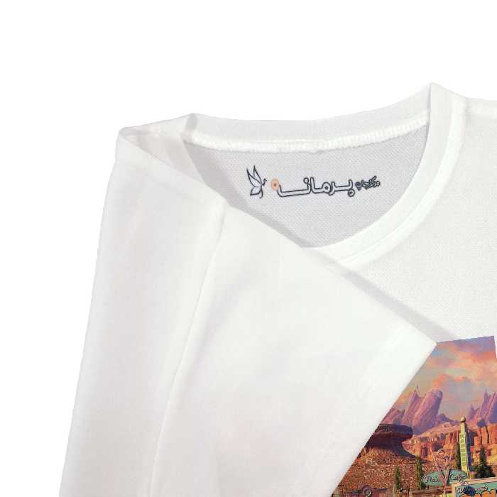 تی شرت بچگانه پرمانه طرح ماشین ها کد pmt.6909