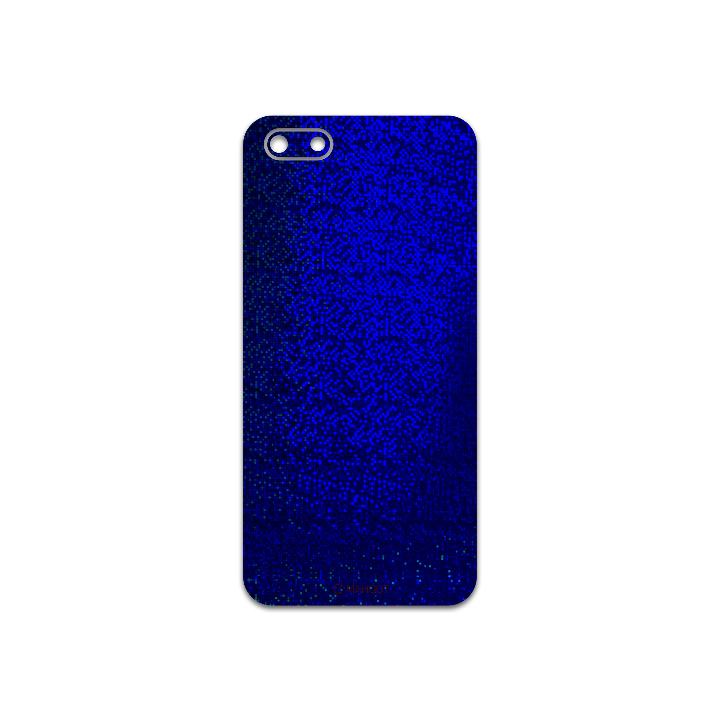 برچسب پوششی ماهوت مدل Blue-Holographic مناسب برای گوشی موبایل هوآوی Y5 Prime 2018