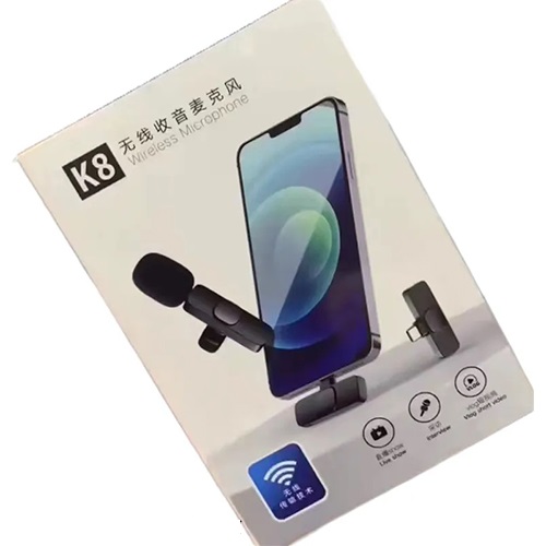 میکروفن وایرلس تایپ‌سی K8