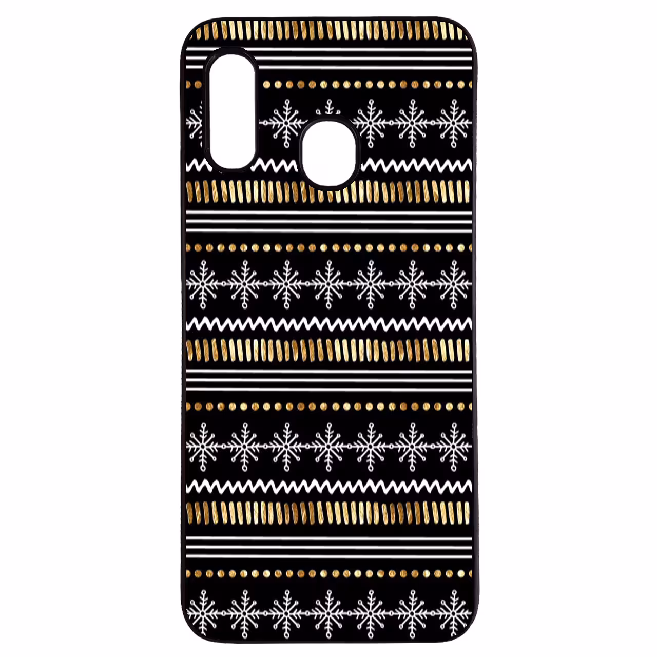 کاور طرح خط خطی و برف کد 43156 مناسب برای گوشی موبایل سامسونگ galaxy a30