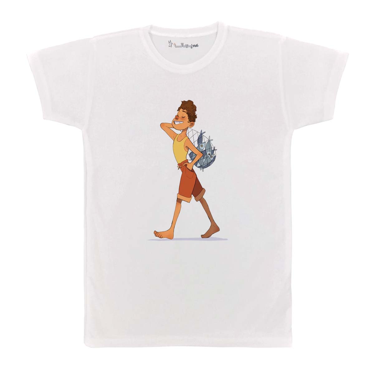 تی شرت بچگانه پرمانه طرح لوکا کد pmt.1779