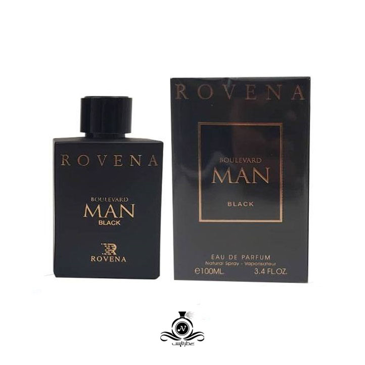 ادکلن مردانه بولگاری من این بلک روونا(روینا) Rovena BOULEVARD MAN BLACK