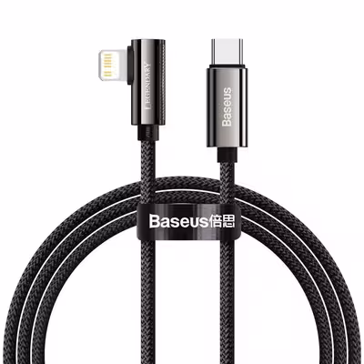 کابل تبدیل USB-C به لایتنینگ باسئوس مدل Legend Series طول 1 متر