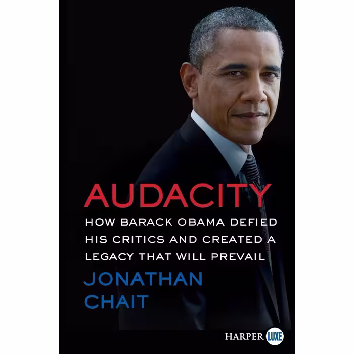 کتاب Audacity اثر Jonathan Chait انتشارات Custom House