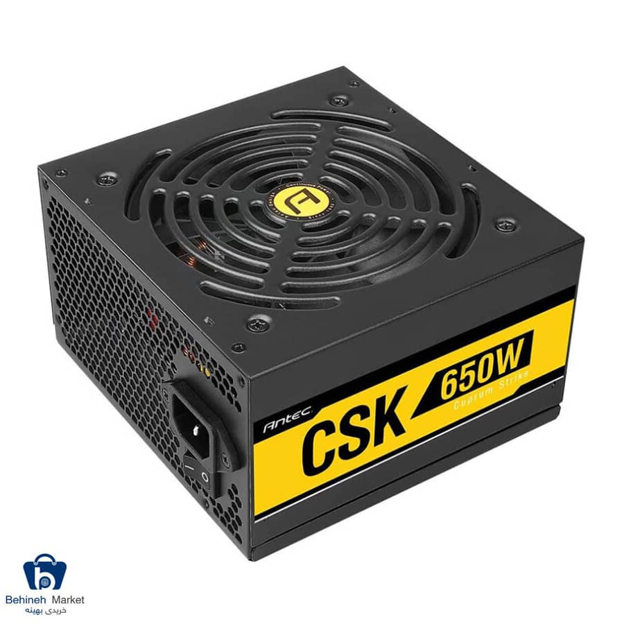 منبع تغذیه کامپیوتر انتک مدل CSK650 Non-Modular Bronze 650W