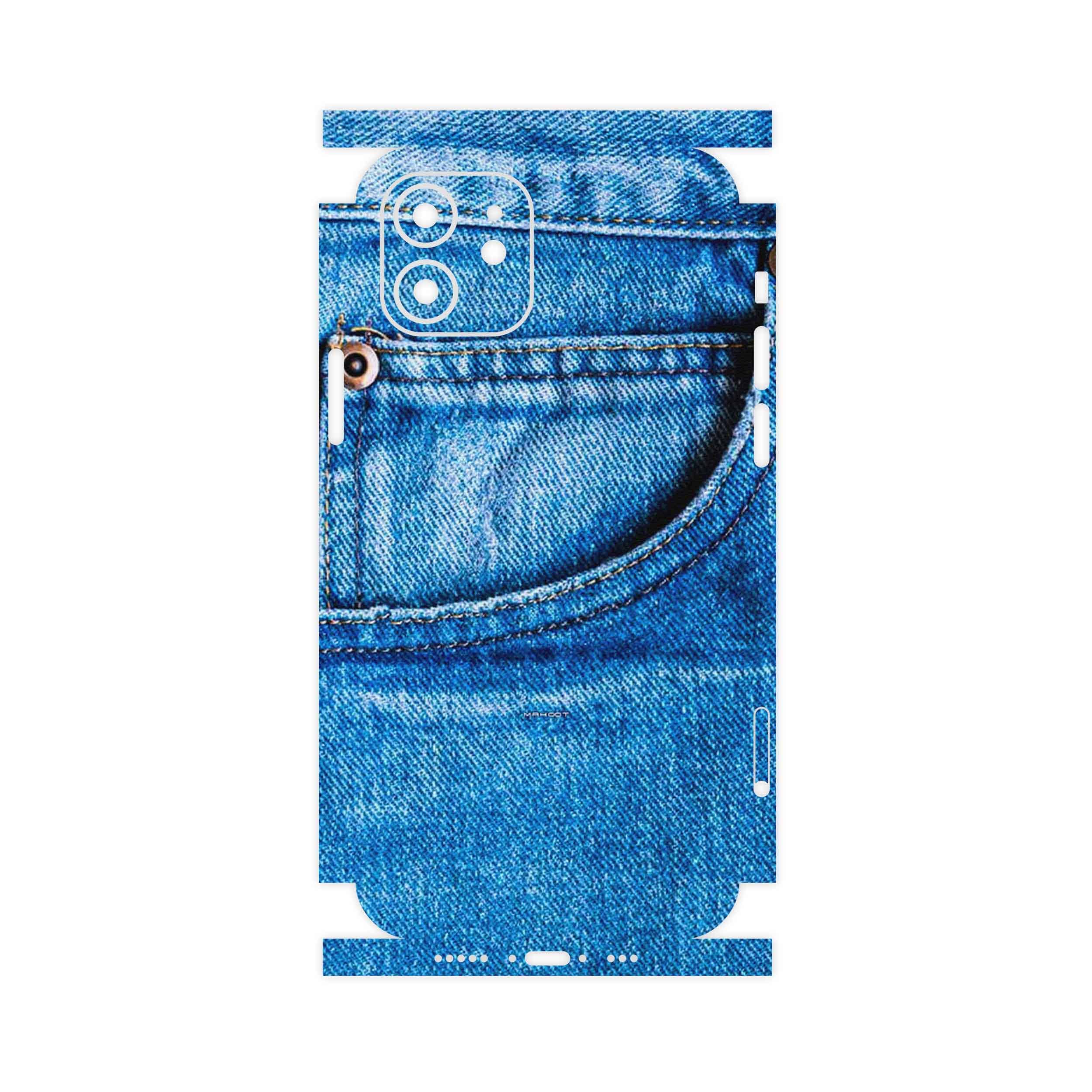 برچسب پوششی ماهوت مدل Fabric Texture 7-FullSkin مناسب برای گوشی موبایل اپل iPhone 12