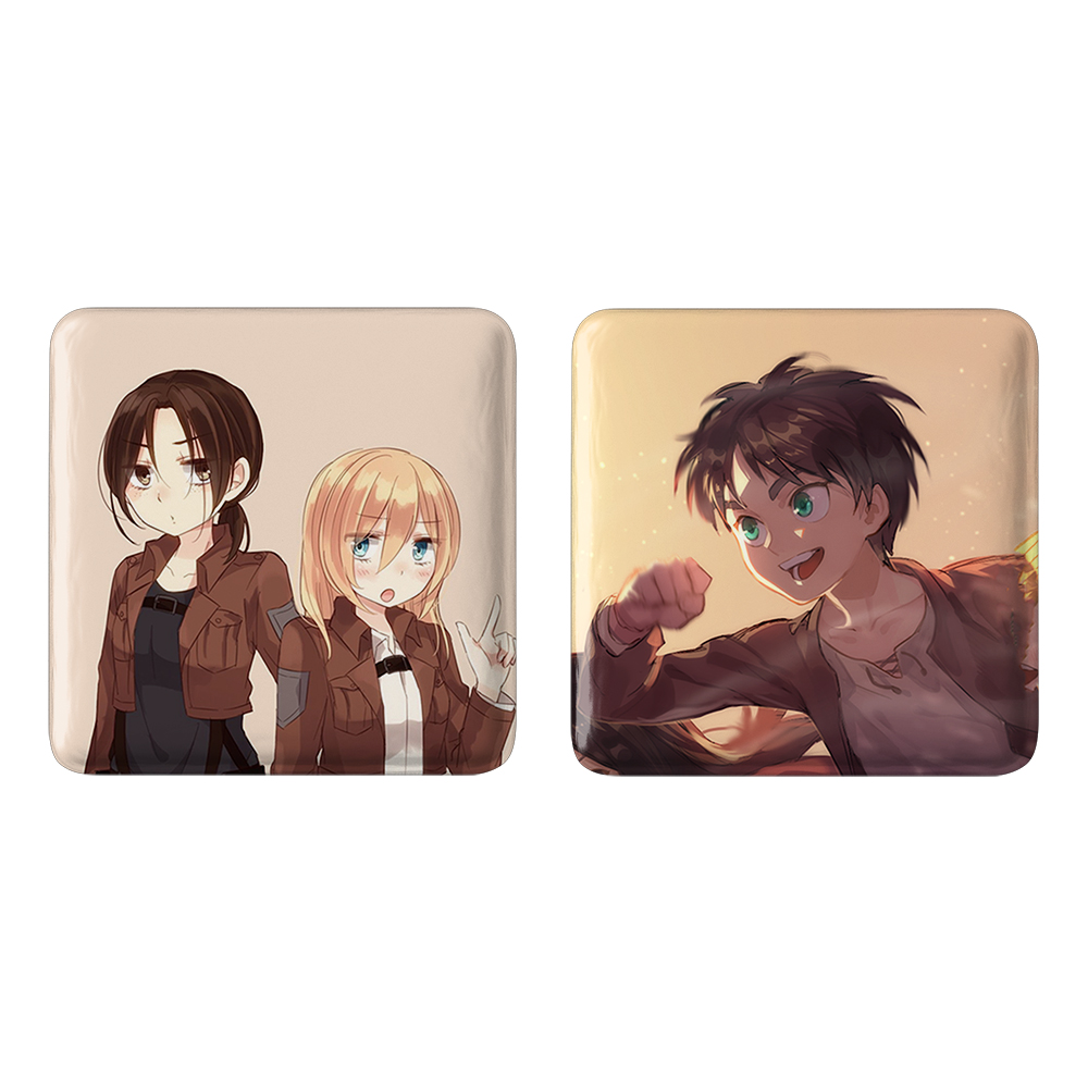 پیکسل خندالو مدل یمیر و هیستوریا و ارن انیمه اتک آن تایتان کد 1102711031 مجموعه 2 عددی