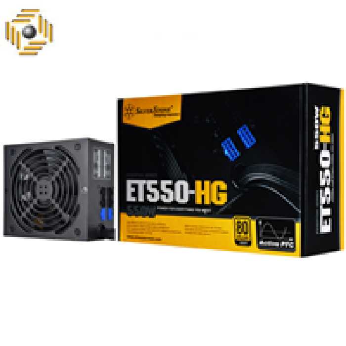 منبع تغذیه کامپیوتر سیلوراستون مدل Essential SST-ET550-HG