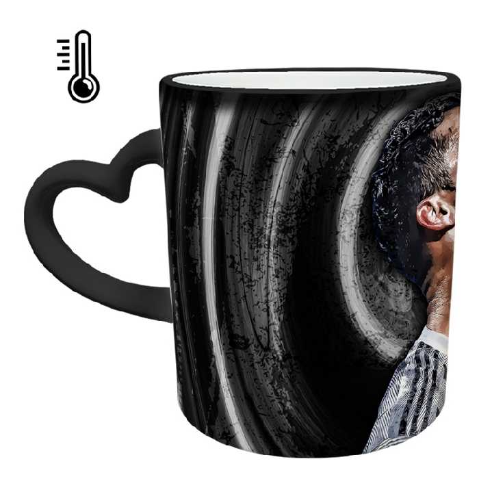 ماگ حرارتی مدل دسته قلبی اکلیلی طرح رونالدو کد 146