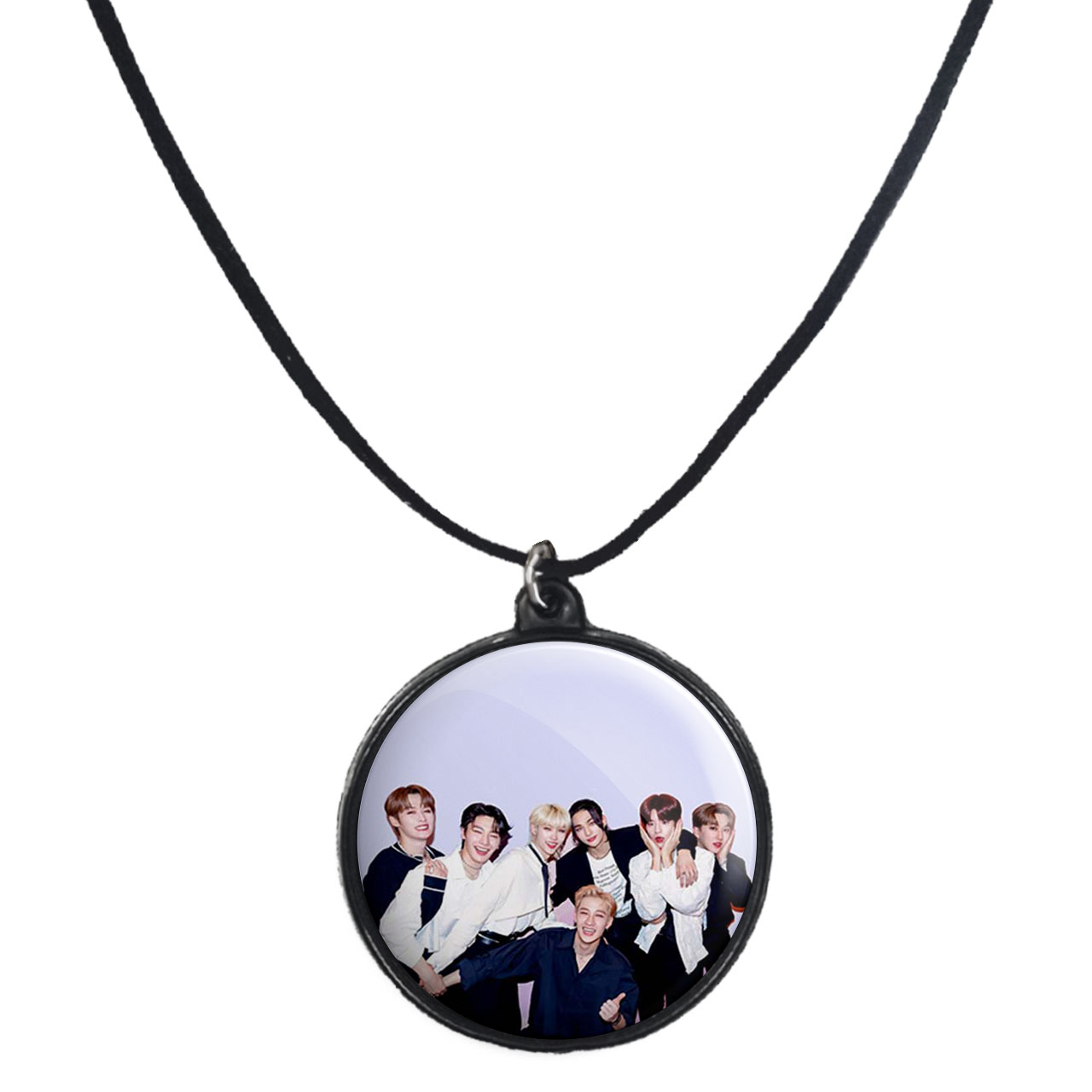 گردنبند پرمانه طرح straykids کد pmb.12194مدل دو طرفه