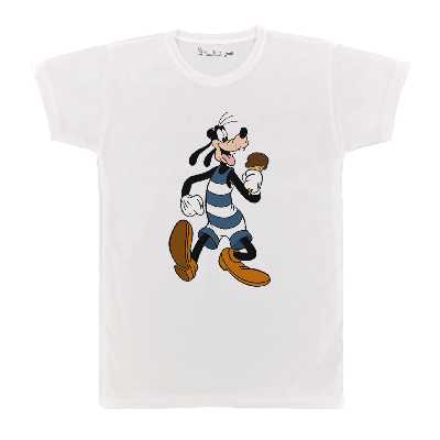 تی شرت آستین کوتاه بچگانه پرمانه طرح گوفی کد pmt.7722