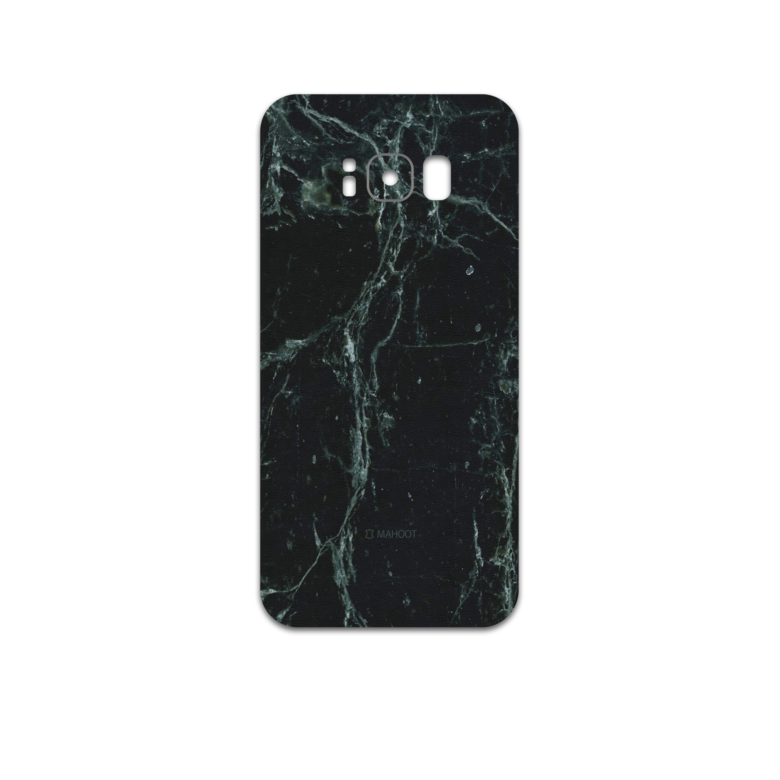 برچسب پوششی ماهوت مدل Graphite-Green-Marble مناسب برای گوشی موبایل سامسونگ Galaxy S8