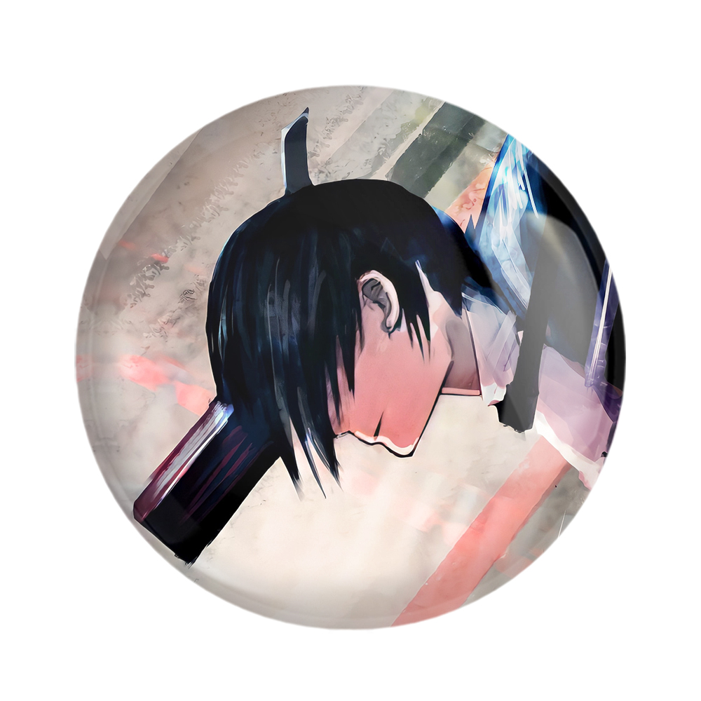 پیکسل خندالو مدل هایاکاوا انیمه مرد اره ای کد 17934