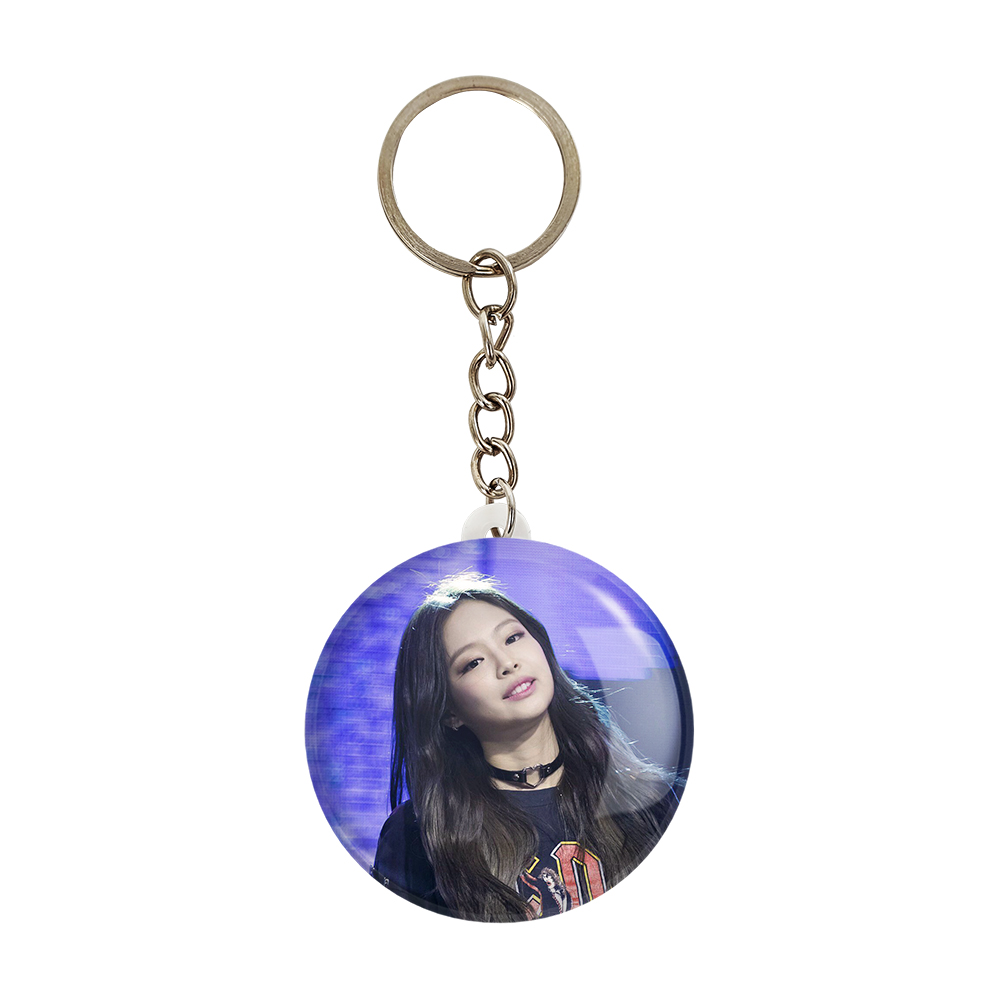 جاکلیدی خندالو مدل جنی بلک پینک کد 14057