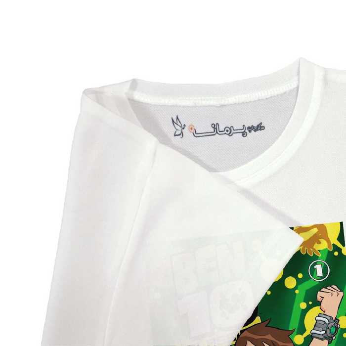 تی شرت بچگانه پرمانه طرح بن تن کد pmt.4124