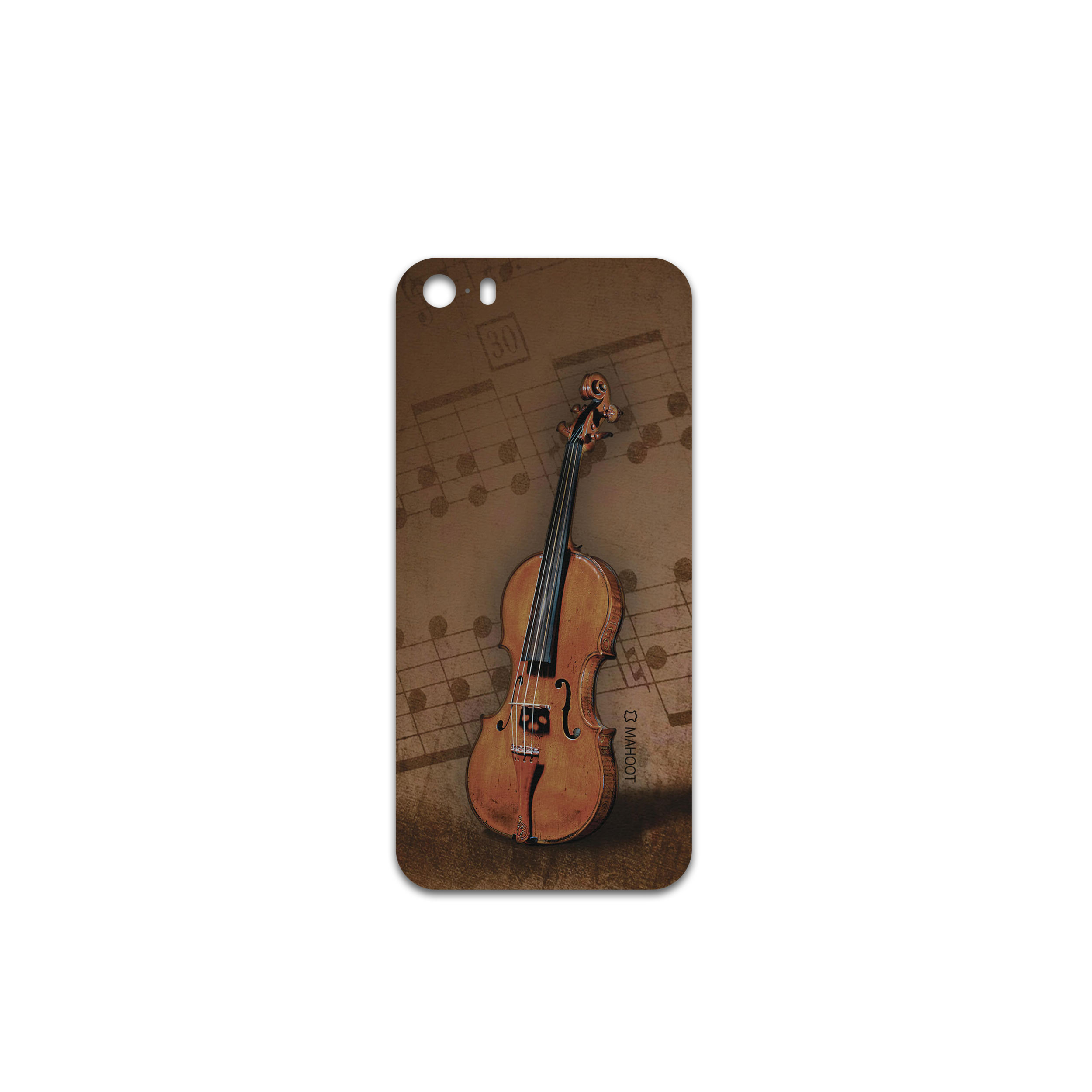 برچسب پوششی ماهوت مدل Violin-Instrument مناسب برای گوشی موبایل اپل iPhone SE