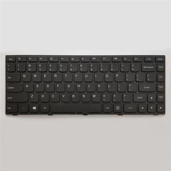 کیبورد لپ تاپ لنوو Ideapad G40-70 مشکی-با فریم