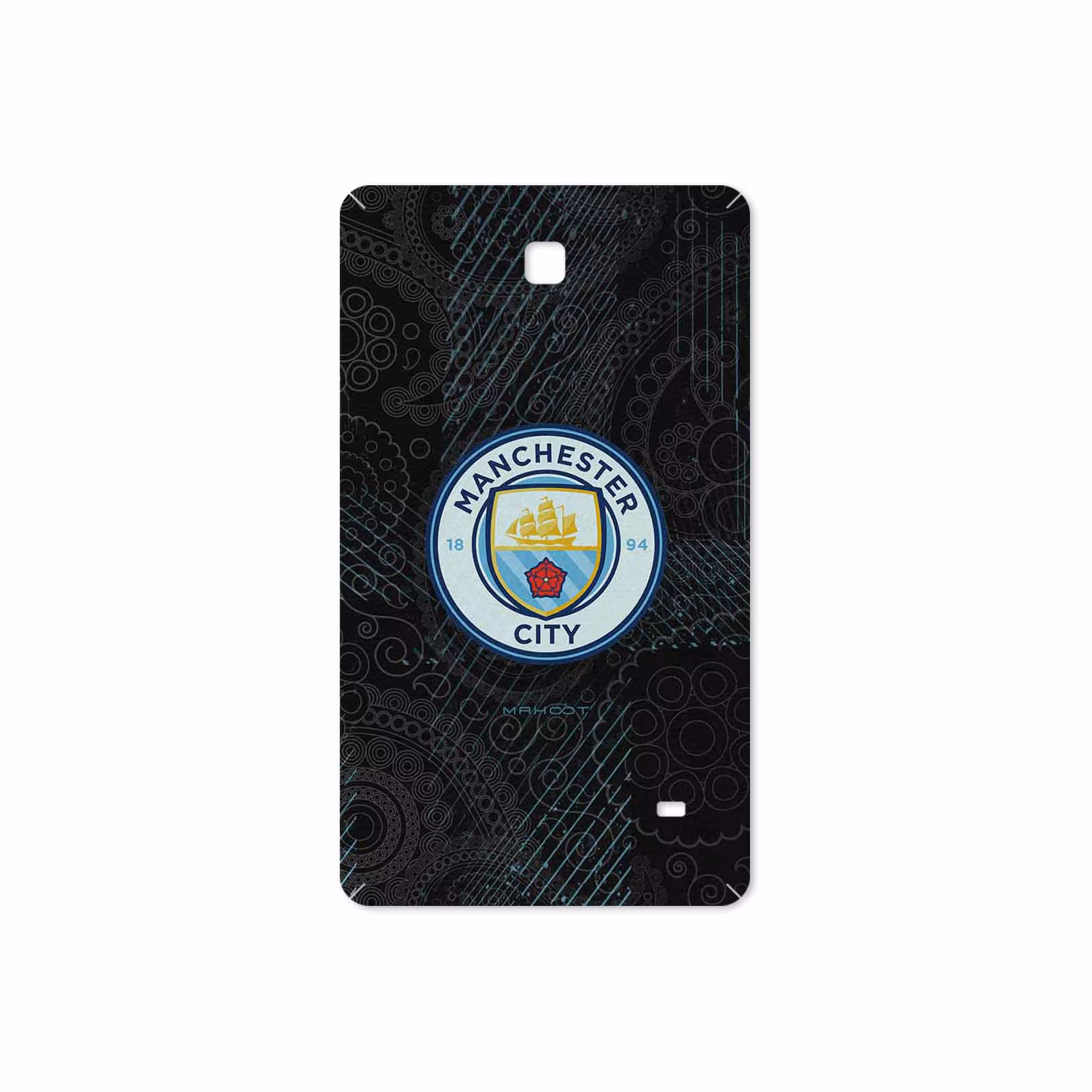 برچسب پوششی ماهوت مدل Manchester-City مناسب برای تبلت سامسونگ Galaxy Tab 4 7.0 2014 T230