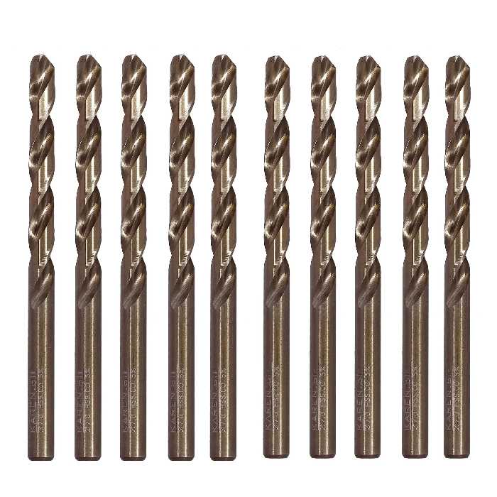 مته فلز کبالت کارن مدل ART-KRN-7M سایز 7 میلی متر مجموعه 10 عددی