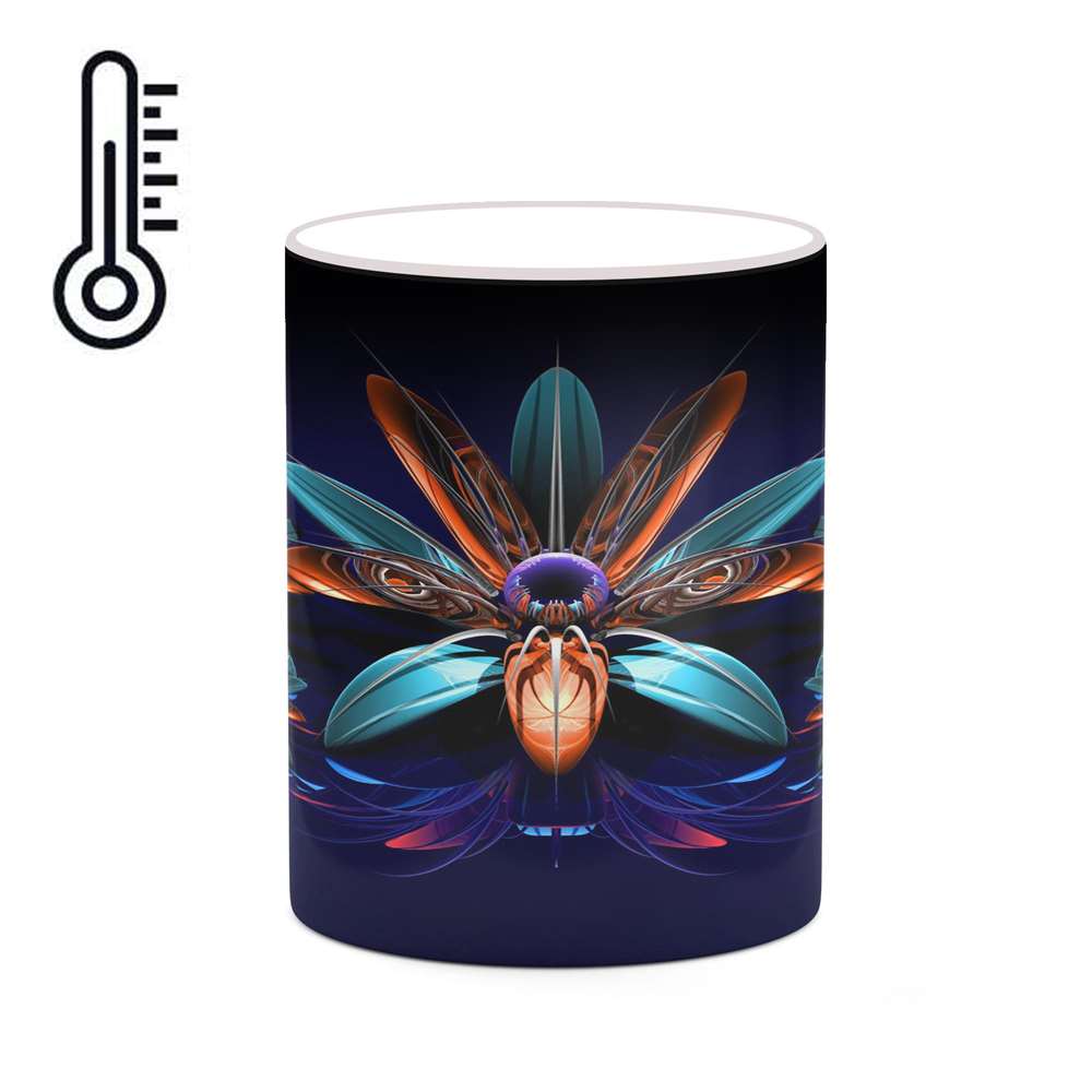 ماگ حرارتی کاکتی طرح فانتزی مدل mgh18147