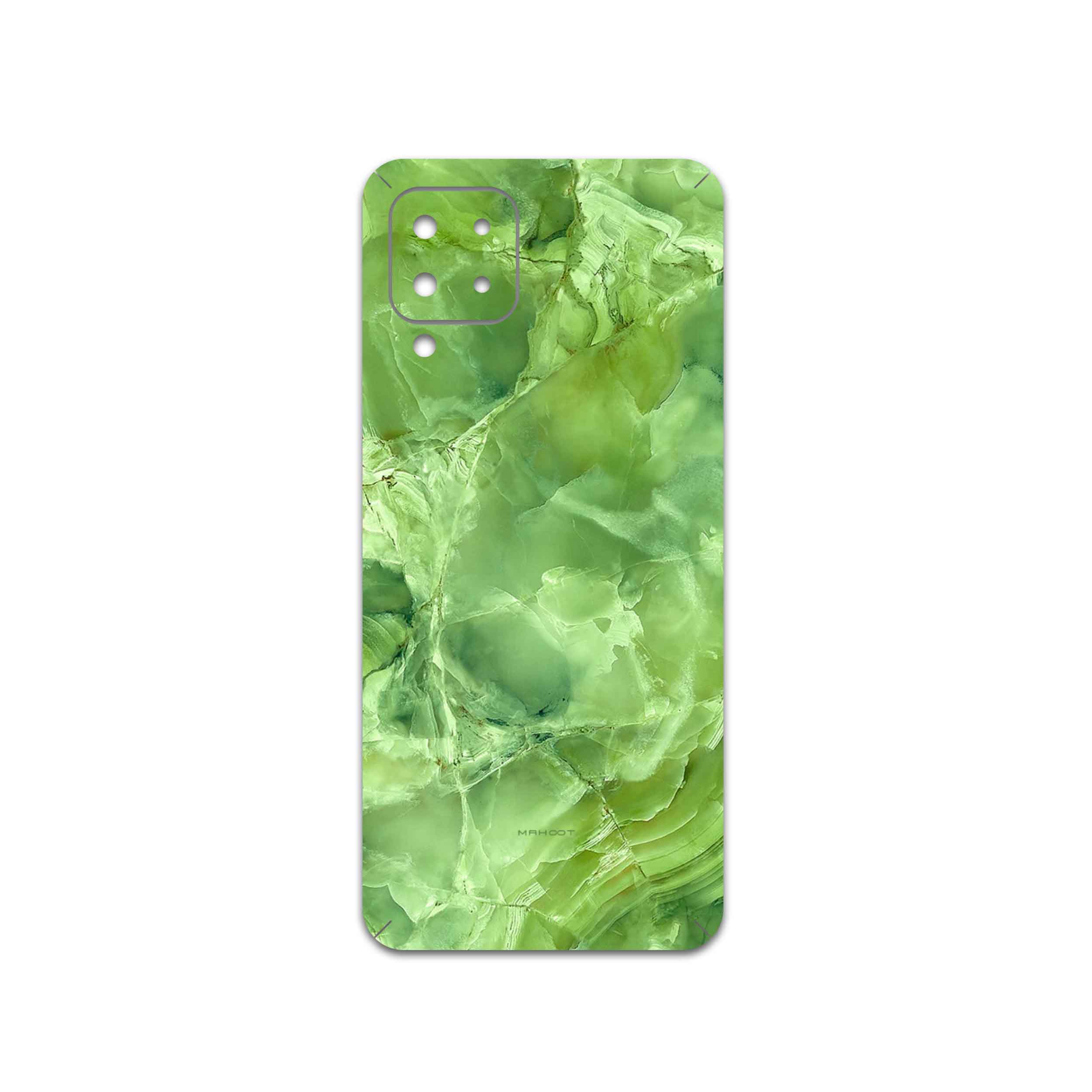 برچسب پوششی ماهوت مدل Green-Crystal-Marble مناسب برای گوشی موبایل سامسونگ Galaxy M22