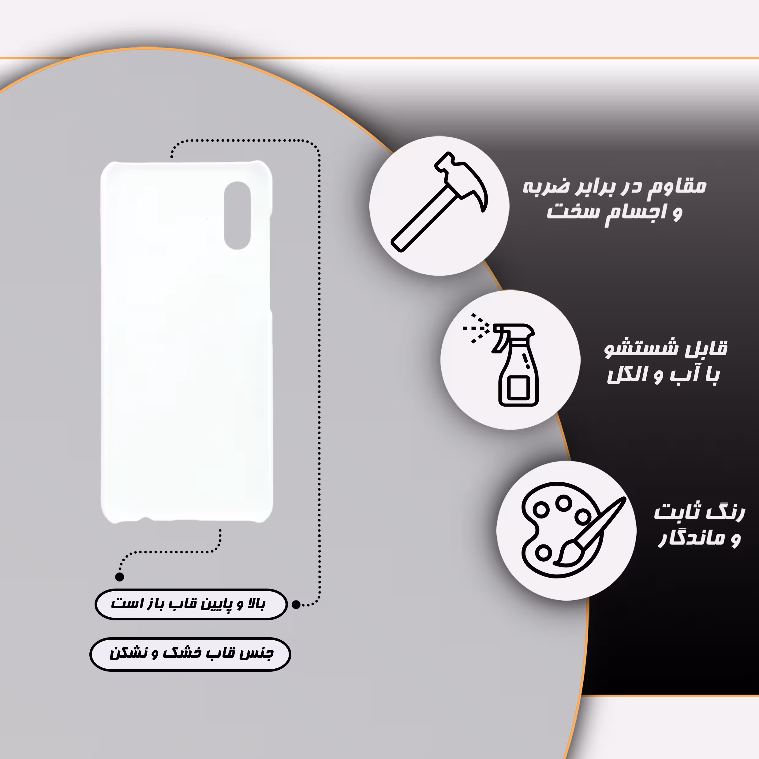 کاور گارد قاب مدل فانتزی مناسب برای گوشی موبایل سامسونگ Galaxy A02