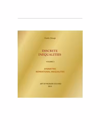 خرید و دانلود نسخه کامل کتاب Discrete inequalities. Volume 3