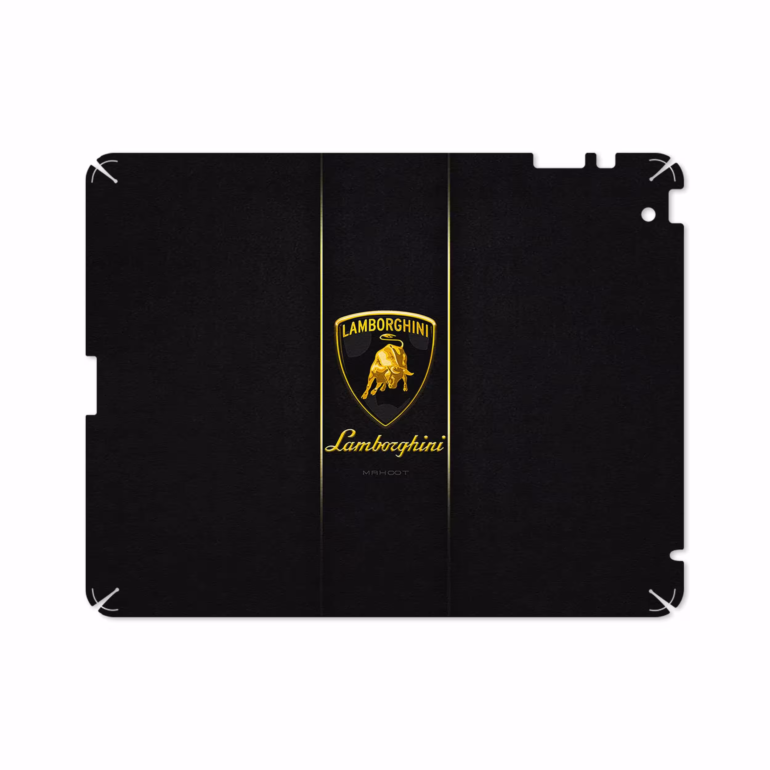 برچسب پوششی ماهوت مدل Lamborghini مناسب برای تبلت اپل iPad 2 2011 A1397