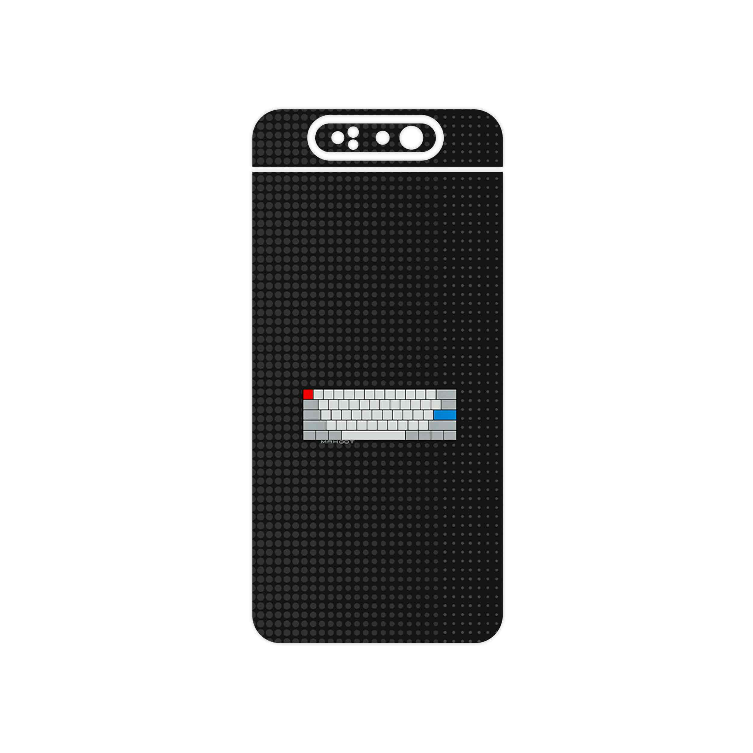 برچسب پوششی ماهوت مدل Minimal Keyboard Icon مناسب برای گوشی موبایل سامسونگ Galaxy A80