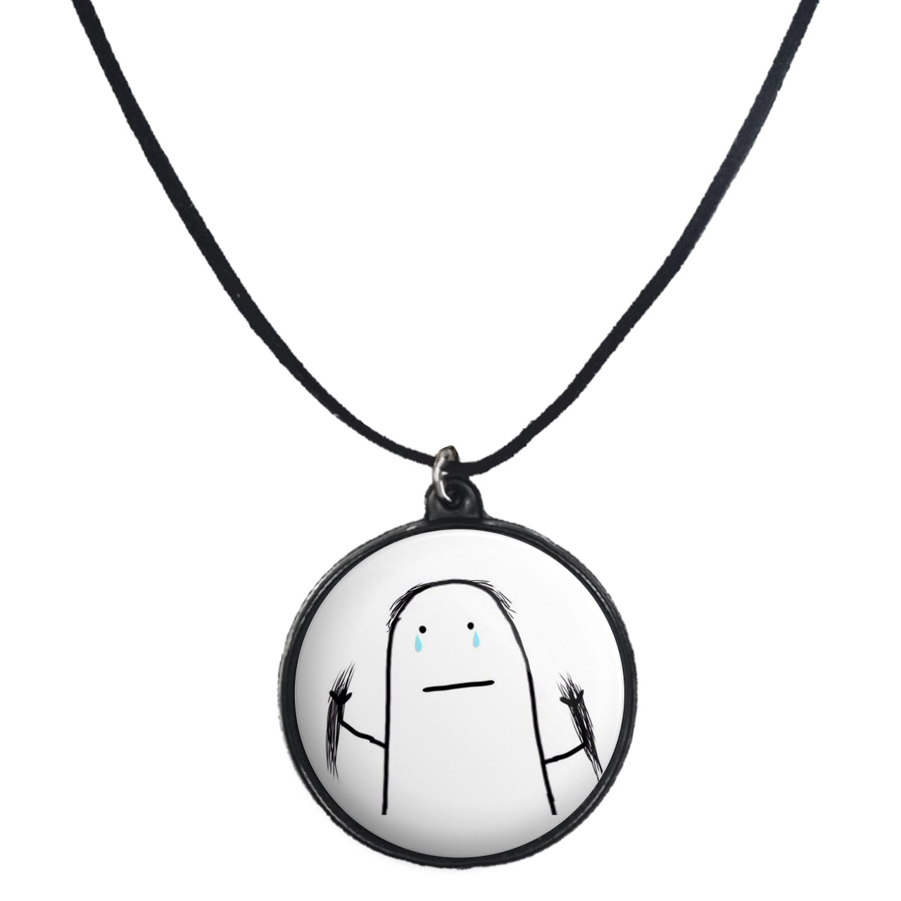 گردنبند پرمانه طرح fun کد pmb.23784 مدل دو طرفه