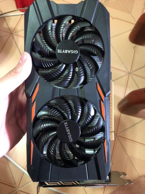 کارت گرافیک GIGABYTE GTX 1050 TI 4G (استوک)
