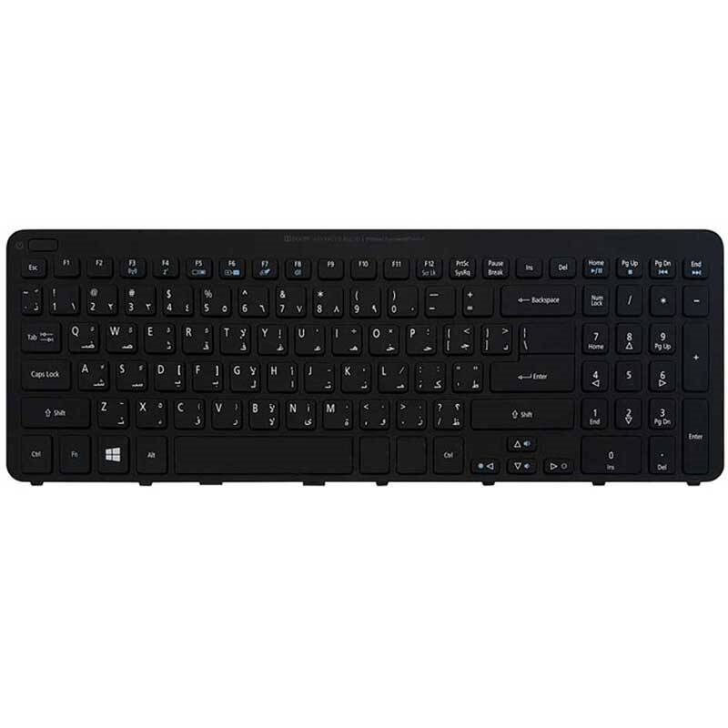 کیبورد Acer Aspire V5-571 با فریم - مشکی