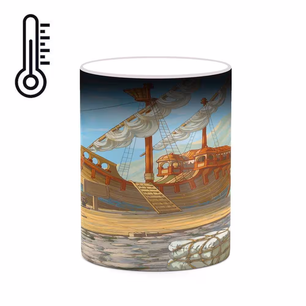 ماگ حرارتی کاکتی طرح انیمیشن مدل mgh20853