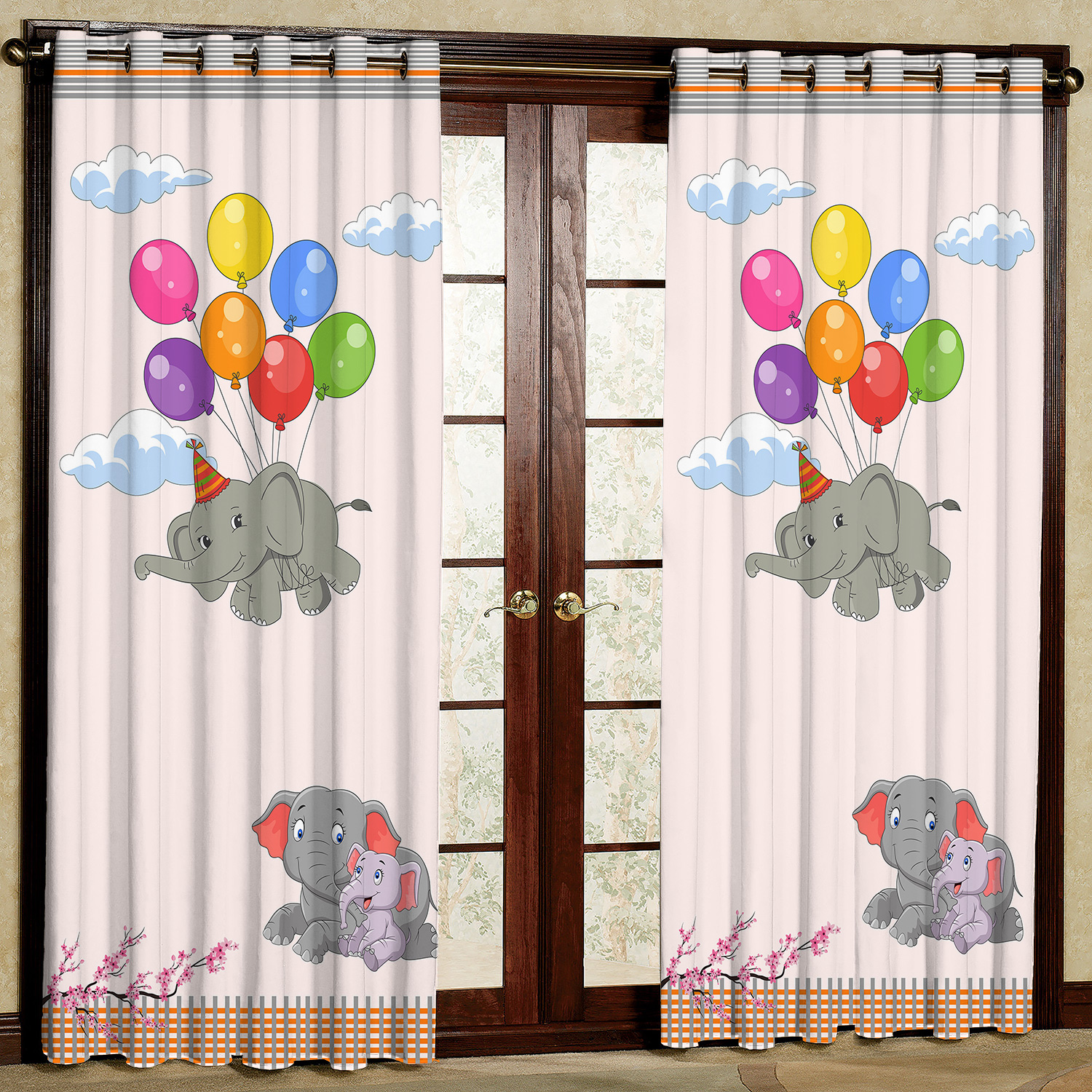 پرده مدل فیلی مخمل پانچی کد1826 سایز140x200سانتی متر