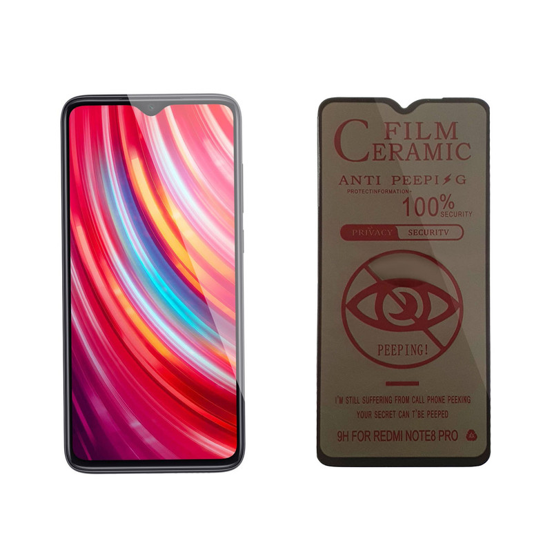 محافظ صفحه نمایش حریم شخصی مدل PR CRG01me مناسب برای گوشی موبایل شیائومی Redmi Note 8 Pro | کالا برتری
